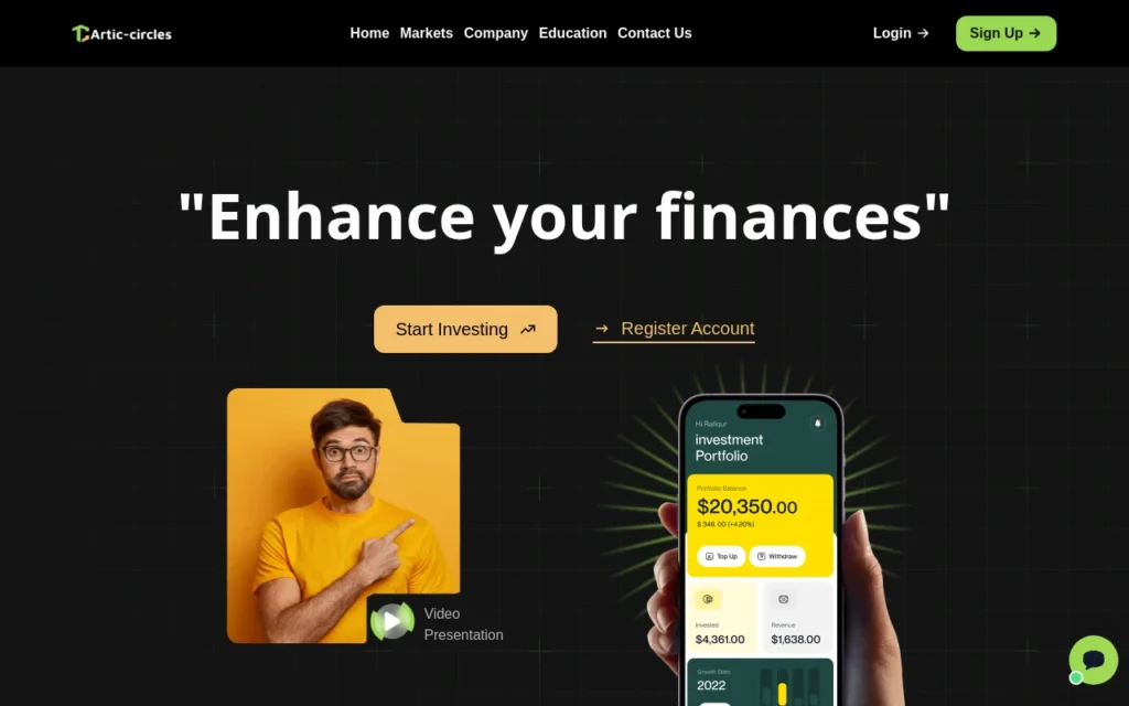 обзор сайта artic-circle.com с отзывами пользователей