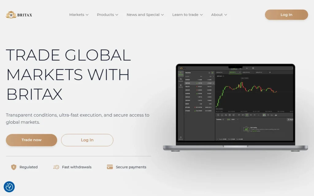 обзор сайта britaxtrading.com с отзывами пользователей