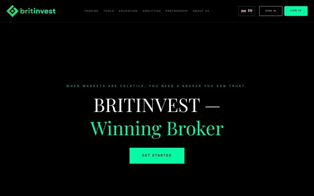 обзор сайта britinvest.com, отзывы пользователей, официальный сайт
