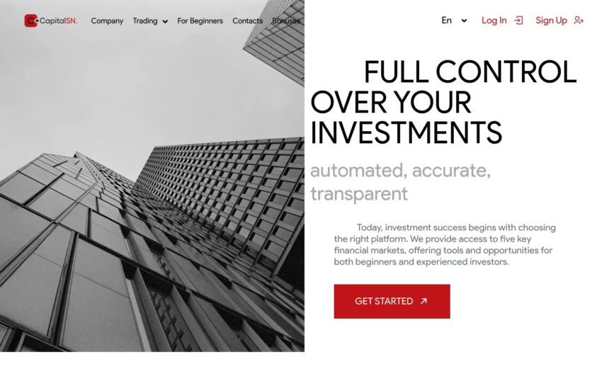 Главная страница capitalsn.com — обзор сайта, отзывы клиентов и информация о возможных рисках и мошенничестве
