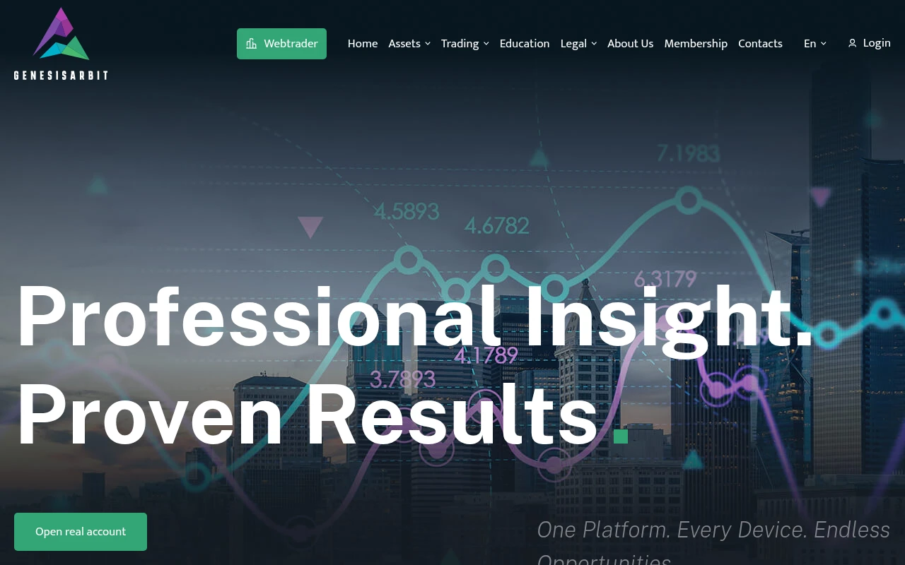 обзор сайта genesisarbit.one с отзывами пользователей