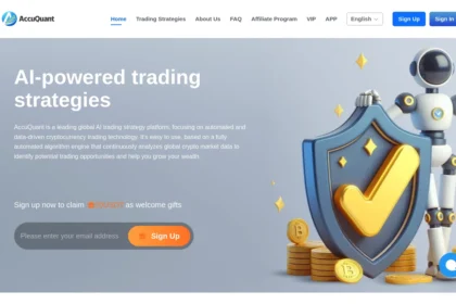 Главная страница accuquant.com — отзывы, обзор брокера и как вернуть средства