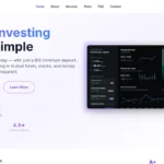 скриншот сайта coreaxis.xyz инвестиционная платформа обзор интерфейса