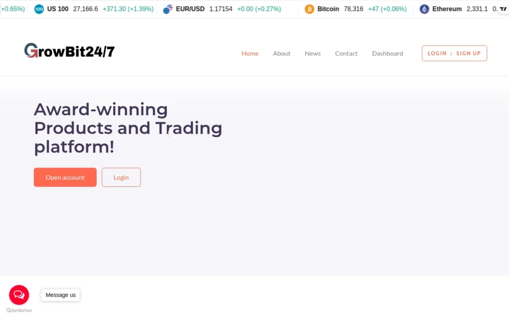 Обзор брокера growbit247.org - анализ отзывов и проблем с выводом средств