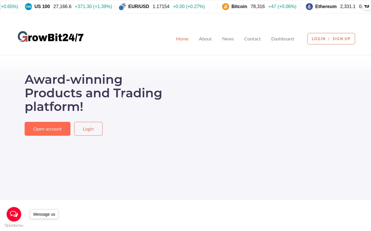 Обзор брокера growbit247.org - анализ отзывов и проблем с выводом средств