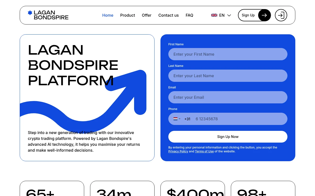 Обзор брокера lagan-bondspire.com - анализ отзывов и проблем с выводом средств