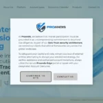 Главная страница proandis.com — отзывы, обзор брокера и как вернуть средства