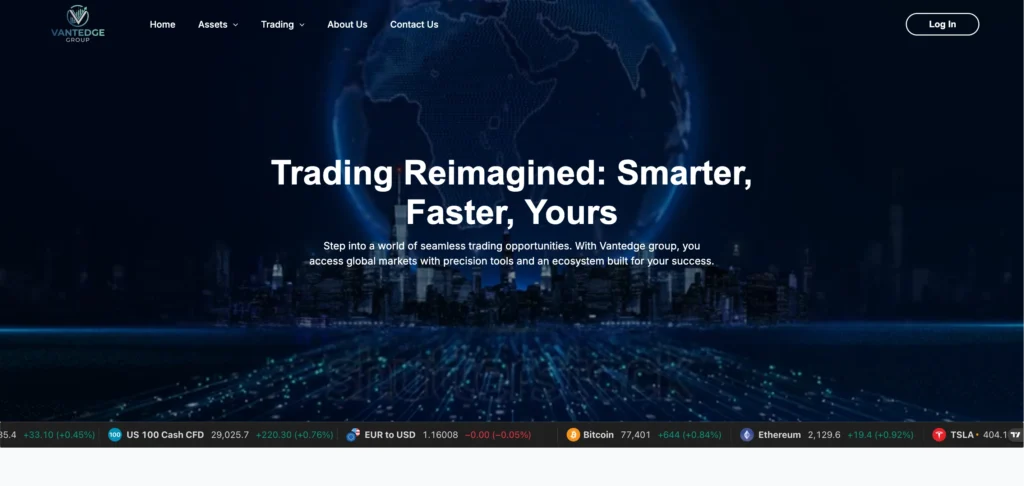Обзор vantedgegrp.com — отзывы клиентов и трудности с выводом средств