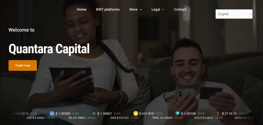 Проверка брокера quantaracapital.live — отзывы клиентов и трудности с выводом средств